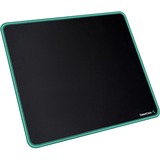 DeepCool GM810 Tappetino per mouse per gioco da computer Nero, Verde, Gioco mouse pad Nero/Verde, Nero, Verde, Tinta unita, Stoffa, Gomma, Barra appoggiaferro antiscivolo, Tappetino per mouse per gioco da computer