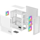 DeepCool R-CH560-WHAPE4D-G-1, Chassis Tower bianco