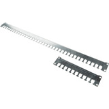 Digitus Binario di trattenuta cavi 19" per Unique & Dynamic, Instradamento dei cavi argento