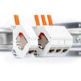 Digitus Cavo di installazione con doppino intrecciato CAT 7 S-FTP, AWG 23/1 arancione , AWG 23/1, 250 m, Cat7, S/FTP (S-STP)