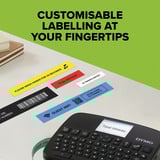 Dymo LabelManager 640 CB, Stampa etichette Nero