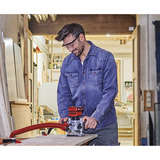 EINHELL Fresatrice a batteria professionale TP-RO 18 Li BL - Solo, 18 Volt, Router rosso