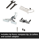 EINHELL Fresatrice a batteria professionale TP-RO 18 Li BL - Solo, 18 Volt, Router rosso