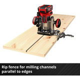 EINHELL Fresatrice a batteria professionale TP-RO 18 Li BL - Solo, 18 Volt, Router rosso