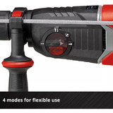 EINHELL Martello perforatore a batteria professionale TP-HD 18/26 D Li BL - Solo, 18 Volt, Trapano a percussione Nero/Rosso