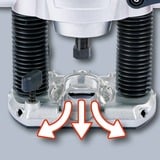 EINHELL TC-RO 1155 E, Router rosso/Nero