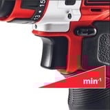 EINHELL TE-CD 12/1 X-Li, Trapano avvitatore rosso/Nero