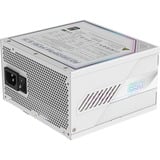 GIGABYTE AORUS ELITE P850W ICE Alimentatore - PCIe 5.0, 80 PLUS Platinum, Design completamente modulare, Ventola da 120 mm, Compatibile con ATX 3.0, Spina EU, Alimentatore PC bianco, 80 PLUS Platinum, Design completamente modulare, Ventola da 120 mm, Compatibile con ATX 3.0, Spina EU, 850 W, 100 - 240 V, 50/60 Hz, 12 A, Attivo, 125 W