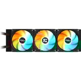 GIGABYTE GAMING 360 Raffreddamento Liquido per CPU - 3x120 mm Ventole ARGB, Meccanismo di bloccaggio a scorrimento, DAISY-CHAIN, Compatibile con Intel LGA 1851 e AMD AM5, Raffreddamento ad acqua Nero, Meccanismo di bloccaggio a scorrimento, DAISY-CHAIN, Compatibile con Intel LGA 1851 e AMD AM5, Raffreddatore di liquidi tutto in uno, 12 cm, Nero