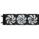 GIGABYTE GAMING 360 Raffreddamento Liquido per CPU - 3x120 mm Ventole ARGB, Meccanismo di bloccaggio a scorrimento, DAISY-CHAIN, Compatibile con Intel LGA 1851 e AMD AM5, Raffreddamento ad acqua Nero, Meccanismo di bloccaggio a scorrimento, DAISY-CHAIN, Compatibile con Intel LGA 1851 e AMD AM5, Raffreddatore di liquidi tutto in uno, 12 cm, Nero