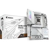GIGABYTE X870E AORUS PRO ICE Scheda Madre - Supporta CPU AMD Ryzen 9000, 16+2+2 Fasi VRM Digitale, fino a 8000MHz DDR5 (OC), 3xPCIe 5.0 + 1xPCIe 4.0, Wi-Fi 7, 2.5GbE LAN, USB 4 argento/Bianco, 16+2+2 Fasi VRM Digitale, fino a 8000MHz DDR5 (OC), 3xPCIe 5.0 + 1xPCIe 4.0, Wi-Fi 7, 2.5GbE LAN, USB 4, AMD, Socket AM5, AMD Ryzen 7000 Series, AMD Ryzen 8000 Series, AMD Ryzen 9000 Series, Socket AM5, 256 GB, DDR5-SDRAM