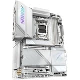 GIGABYTE X870E AORUS PRO ICE Scheda Madre - Supporta CPU AMD Ryzen 9000, 16+2+2 Fasi VRM Digitale, fino a 8000MHz DDR5 (OC), 3xPCIe 5.0 + 1xPCIe 4.0, Wi-Fi 7, 2.5GbE LAN, USB 4 argento/Bianco, 16+2+2 Fasi VRM Digitale, fino a 8000MHz DDR5 (OC), 3xPCIe 5.0 + 1xPCIe 4.0, Wi-Fi 7, 2.5GbE LAN, USB 4, AMD, Socket AM5, AMD Ryzen 7000 Series, AMD Ryzen 8000 Series, AMD Ryzen 9000 Series, Socket AM5, 256 GB, DDR5-SDRAM