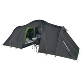 High Peak Tenda a cupola Como 4.0 grigio scuro/Verde
