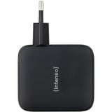 Intenso Intenso Power Adapter W100ACC GaN + C520C Cavo, Caricabatterie Nero