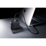 Intenso Intenso Power Adapter W100ACC GaN + C520C Cavo, Caricabatterie Nero