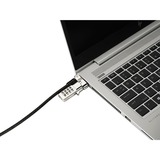 Kensington Lucchetto per laptop universale 3 in 1 con combinazione Nero, 1,8 m, Kensington, Blocco di combinazione, Acciaio al carbonio, Nero