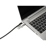 Kensington Lucchetto per laptop universale 3 in 1 con combinazione, Serratura a combinazione Nero, 1,8 m, Kensington, Blocco di combinazione, Acciaio al carbonio, Nero