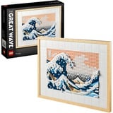 LEGO ART 31208 Hokusai - La Grande Onda, Hobby Creativi per Adulti Fai Da Te, Decorazioni Casa, Quadri Soggiorno, Idee Regalo, Giochi di costruzione Hobby Creativi per Adulti Fai Da Te, Decorazioni Casa, Quadri Soggiorno, Idee Regalo, Set da costruzione, 18 anno/i, Plastica, 1810 pz, 2,7 kg