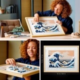 LEGO ART 31208 Hokusai - La Grande Onda, Hobby Creativi per Adulti Fai Da Te, Decorazioni Casa, Quadri Soggiorno, Idee Regalo, Giochi di costruzione Hobby Creativi per Adulti Fai Da Te, Decorazioni Casa, Quadri Soggiorno, Idee Regalo, Set da costruzione, 18 anno/i, Plastica, 1810 pz, 2,7 kg