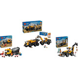 LEGO City Baustelle Bundle, Giochi di costruzione 