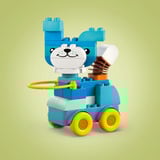LEGO DUPLO Animali su ruote 3 in 1, Giochi di costruzione Set da costruzione, 2 anno/i, Plastica, 58 pz, 843 g