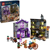 LEGO Harry Potter Olivander e Madama McClan: Abiti per tutte le occasioni, Giochi di costruzione Set da costruzione, 8 anno/i, Plastica, 744 pz, 1,08 kg