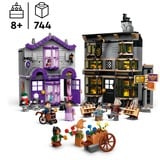 LEGO Harry Potter Olivander e Madama McClan: Abiti per tutte le occasioni, Giochi di costruzione Set da costruzione, 8 anno/i, Plastica, 744 pz, 1,08 kg