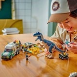 LEGO Jurassic World Missione dinosauro: camion di trasporto dell’allosauro, Giochi di costruzione Set da costruzione, 8 anno/i, Plastica, 588 pz, 1,02 kg