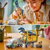 LEGO Jurassic World Missione dinosauro: camion di trasporto dell’allosauro, Giochi di costruzione Set da costruzione, 8 anno/i, Plastica, 588 pz, 1,02 kg