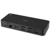 Lindy Docking station ibrida per laptop USB Tipo C e Tipo A Nero