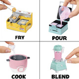 MGA Entertainment MGA's Miniverse - Make It Mini Appliances Series 3, Bricolage Miniverse Make It Mini Appliances Series 3, 8 anno/i, Multicolore, Plastica