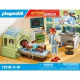 PLAYMOBIL Action Heroes Risonanza Magnetica con Paziente, Giochi di costruzione 