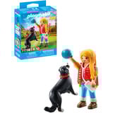 PLAYMOBIL My Life Donna con Sennenhund, Giochi di costruzione 