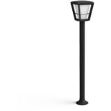 Philips Hue White & Color Ambiance Econic Lampada da esterno per sentieri, Luce LED Nero