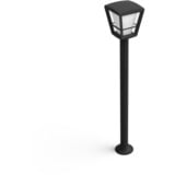 Philips Hue White & Color Ambiance Econic Lampada da esterno per sentieri, Luce LED Nero