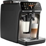 Philips Series 5400 LatteGo EP5447/90 Macchina da caffè automaticha, Macchina automatica Nero/cromo, Macchina per espresso, 1,8 L, Chicchi di caffè, Macinatore integrato, 1500 W, Nero, Cromo