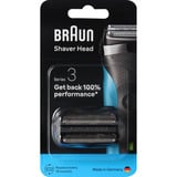 Procter & Gamble Series 3 Kombipack 21 B neu Testina per rasatura, Testina di rasatura Nero, Testina per rasatura, 1 testina/e, Nero, Acciaio inox, 18 mese(i), Braun, Series 3 21 B