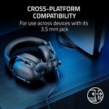 Razer Blackshark V2 X für Playstation, Cuffia da gioco Nero
