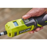Ryobi Mini compressore ricaricabile RI4-0, 4 Volt, USB, Pompa di aria verde/grigio