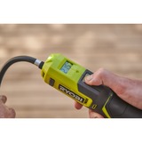 Ryobi Mini compressore ricaricabile RI4-0, 4 Volt, USB, Pompa di aria verde/grigio