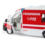SIKU Mercedes-Benz Sprinter Miesen Type C Ambulance Modello di ambulanza Preassemblato 1:50, Veicolo modello rosso/Bianco, Modello di ambulanza, Preassemblato, 1:50, Mercedes-Benz Sprinter, Qualsiasi tipo, Metallo, Plastica