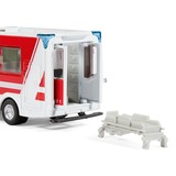 SIKU Mercedes-Benz Sprinter Miesen Type C Ambulance Modello di ambulanza Preassemblato 1:50, Veicolo modello rosso/Bianco, Modello di ambulanza, Preassemblato, 1:50, Mercedes-Benz Sprinter, Qualsiasi tipo, Metallo, Plastica