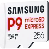 Samsung P9 Express 256 GB microSDXC, Scheda di memoria bianco