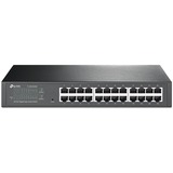TP-Link Switch 24-Porte Gigabit Desktop/Rackmount, Interruttore Non gestito, Gigabit Ethernet (10/100/1000), Full duplex, Montaggio rack, Vendita al dettaglio