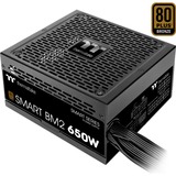 Thermaltake Smart BM2 alimentatore per computer 650 W 20+4 pin ATX ATX Nero Nero, 650 W, 100 - 240 V, 47 - 63 Hz, 10 A, Attivo, 110 W