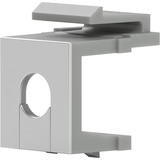 Ubiquiti Inserto cieco Keystone con passaggio, confezione da 12, Copertura grigio
