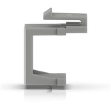 Ubiquiti Inserto cieco Keystone con passaggio, confezione da 12, Copertura grigio