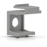 Ubiquiti Inserto cieco Keystone con passaggio, confezione da 12, Copertura grigio