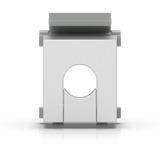 Ubiquiti Inserto cieco Keystone con passaggio, confezione da 12, Copertura grigio
