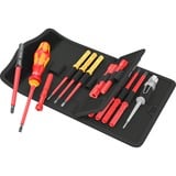 Wera Kraftform Kompakt VDE 18 Universal 1 Tool Finder, 18 pezzi, Cacciavite rosso/Giallo